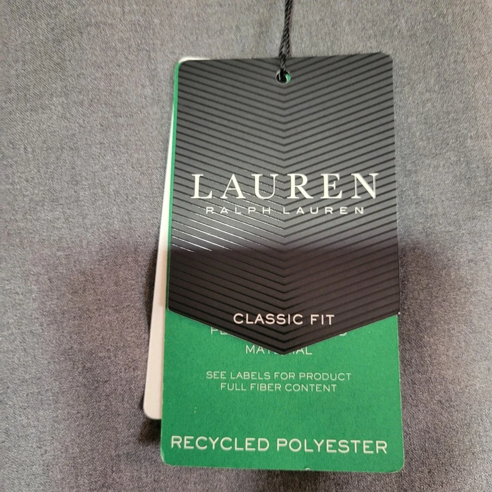 Lauren Ralph Lauren Mens Norton Classic Fit Grey UltraFlex Dress Pants 38W x 30L